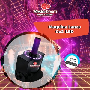MAQUINA LANZA CO2 LED